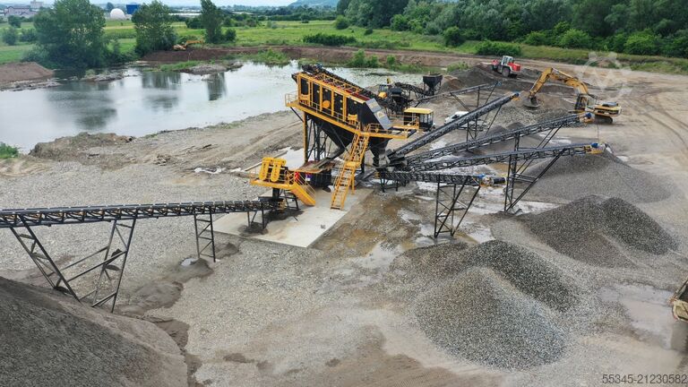 Zerkleinerungsanlage FABO HY-800 SERIES 80 TPH SCREW WASHER HY-800 SERIES 80 TPH SCREW WASHER