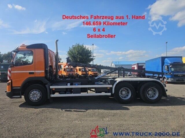 Abrollkipper Volvo FMX 420 6x4 Seil Abrollkipper nur 146.659 Km
