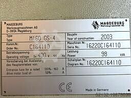 CNC Drehmaschine Magdeburg M 160 Gs4