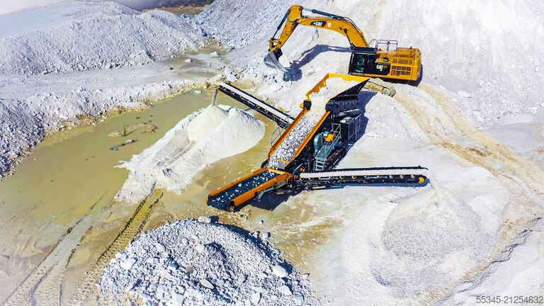 Raupenmobiles Grobsieb FABO Tracked Screen Mobile Screening Plant FTB-1550