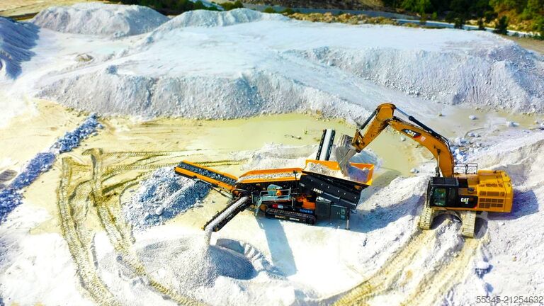 Raupenmobiles Grobsieb FABO Tracked Screen Mobile Screening Plant FTB-1550