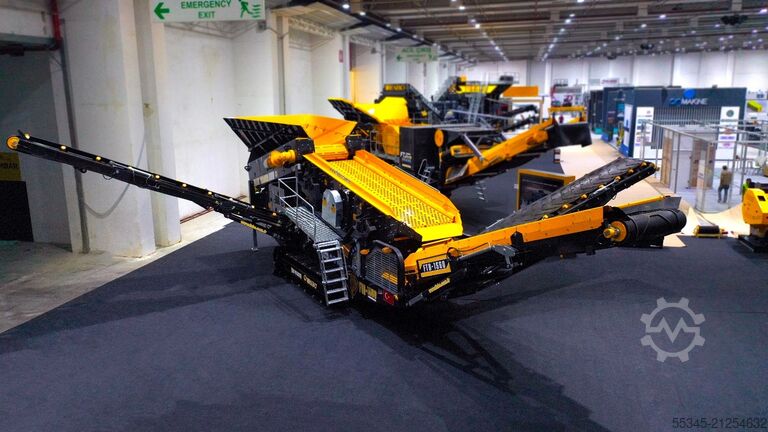 Raupenmobiles Grobsieb FABO Tracked Screen Mobile Screening Plant FTB-1550