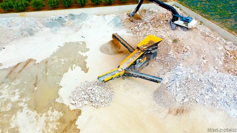 Raupenmobiles Grobsieb FABO Tracked Screen Mobile Screening Plant FTB-1550