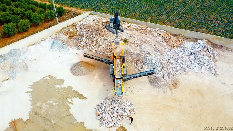 Raupenmobiles Grobsieb FABO Tracked Screen Mobile Screening Plant FTB-1550