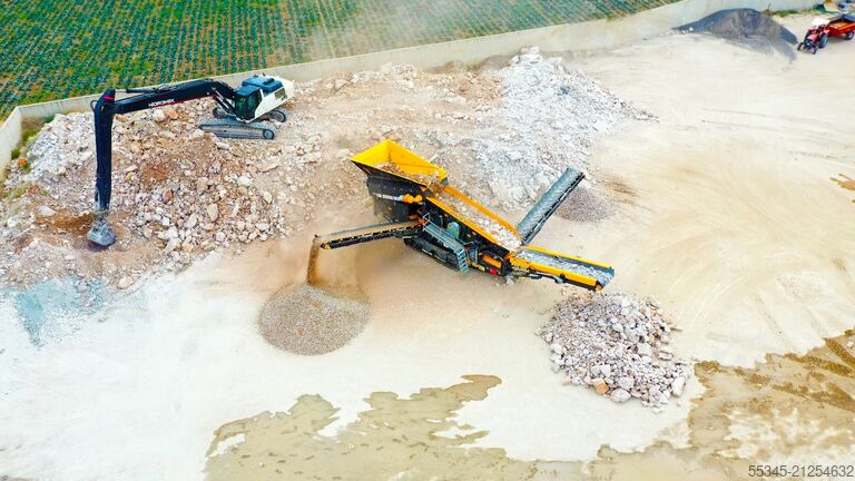 Raupenmobiles Grobsieb FABO Tracked Screen Mobile Screening Plant FTB-1550