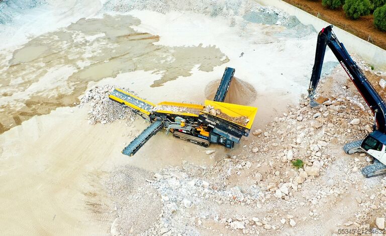 Raupenmobiles Grobsieb FABO Tracked Screen Mobile Screening Plant FTB-1550