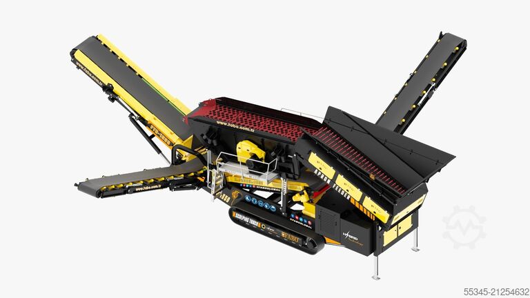Raupenmobiles Grobsieb FABO Tracked Screen Mobile Screening Plant FTB-1550