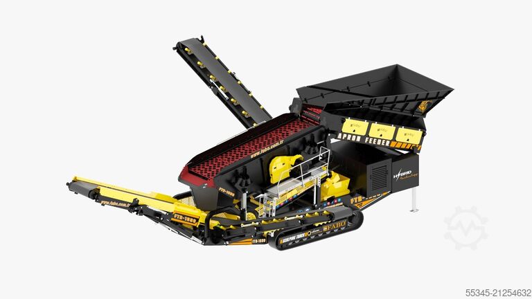 Raupenmobiles Grobsieb FABO Tracked Screen Mobile Screening Plant FTB-1550