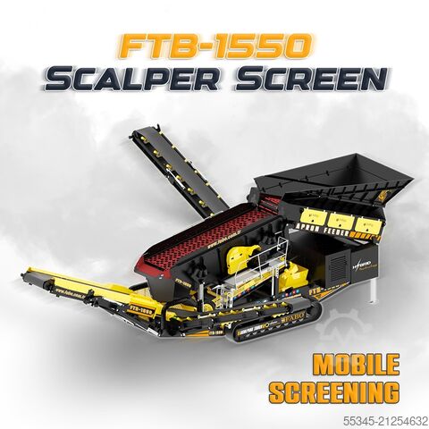 Raupenmobiles Grobsieb FABO Tracked Screen Mobile Screening Plant FTB-1550