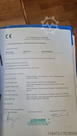 HORIZONTAL LOG CUTTING LEDINEK X-CUT S190