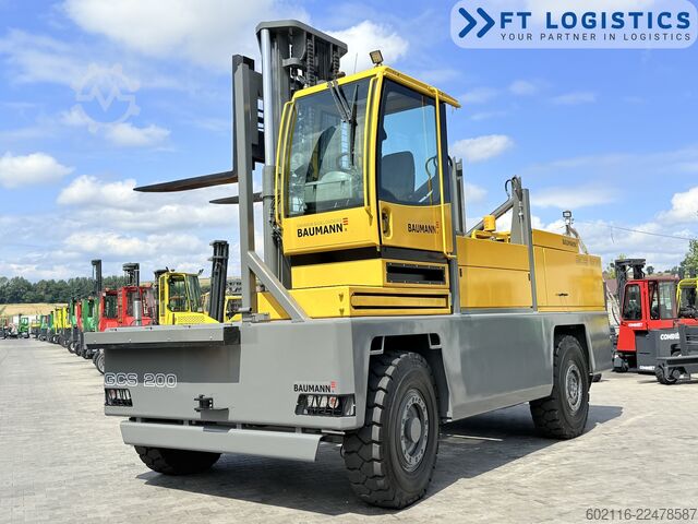 Side loader forklift Baumann GCS 200/20/35 DIESEL DUPLEX 3500