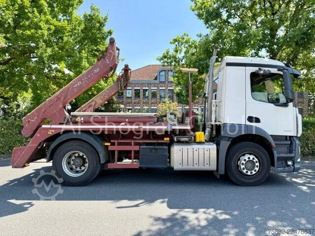 Seitenladersystem Mercedes-Benz Antos 1835 /Absetzkipper Meiller AK 12MT/Eu6/ 2...