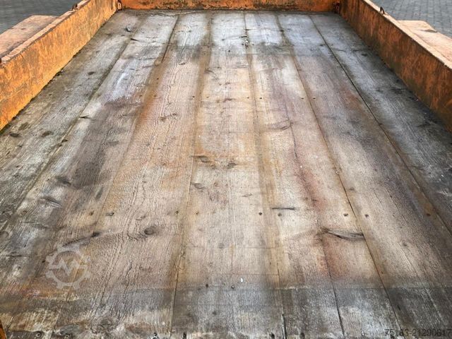 Low loader trailer BLOMENRÖHR Tandemtieflader 441/3500 Tiefladeranhänger Rampe