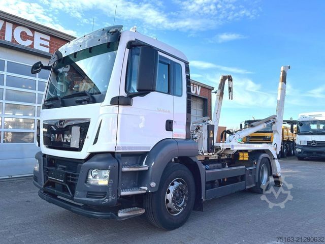 Skip truck MAN TG-S 18.430 4x2 BL Absetzkipper Meiller, Funk