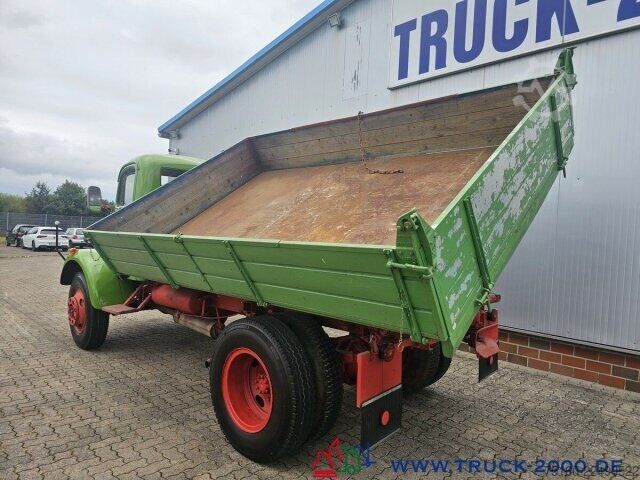 Transporter mit Kipper Mercedes-Benz LA 312 4x4 Meiller 3Seiten Kipper zGG. 7.000Kg.
