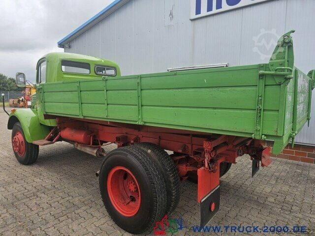 Transporter mit Kipper Mercedes-Benz LA 312 4x4 Meiller 3Seiten Kipper zGG. 7.000Kg.