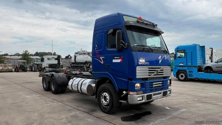 Fahrgestell mit Fahrerhaus Volvo FH 12 - 460 (LAMES / STEEL SUSPENSION / 6X4 / 2...