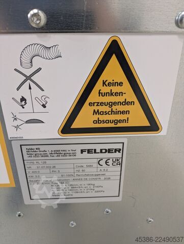 Mobile extraction system Felder RL 125