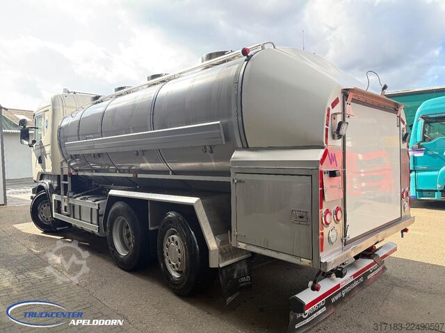 Tankwagen Scania R490 RVS tank, Euro 6, Stuuras, Retarder, 15000...