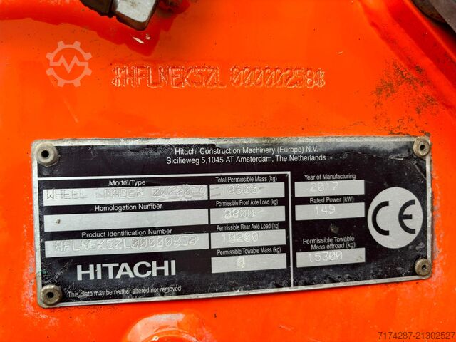 Radlader Hitachi ZW220-6