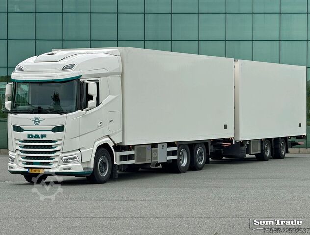 Refrigerated truck DAF XG 480 EURO 6E FAR 50 CC COMBI CARRIER TRS KOELI