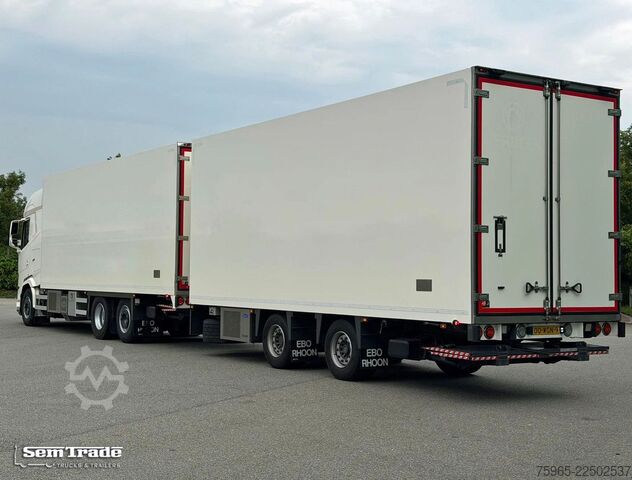 Refrigerated truck DAF XG 480 EURO 6E FAR 50 CC COMBI CARRIER TRS KOELI
