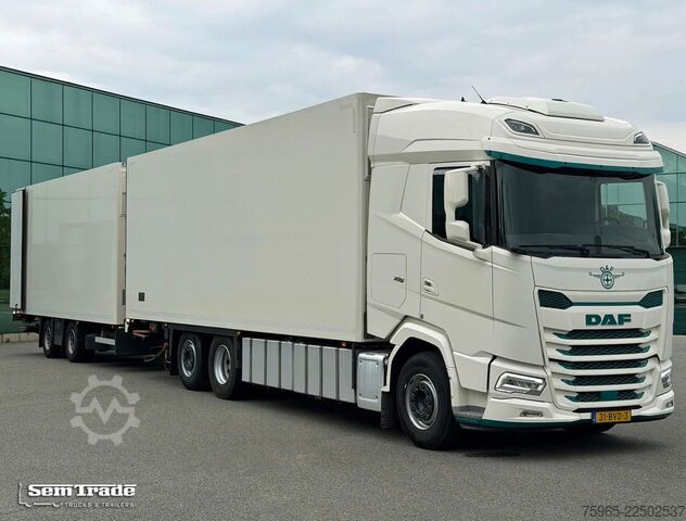 Refrigerated truck DAF XG 480 EURO 6E FAR 50 CC COMBI CARRIER TRS KOELI