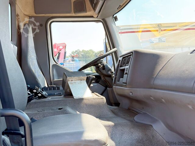 Roll-off tipper truck RENAULT KERAX 370 DCI * ABROLLKIPPER 4,85 m * KRAN * 6x4