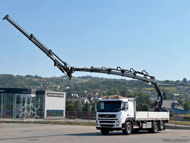 Truck mounted crane VOLVO FM 460 * HIAB 166 E-5 HIPRO + JIB 43X + FUNK