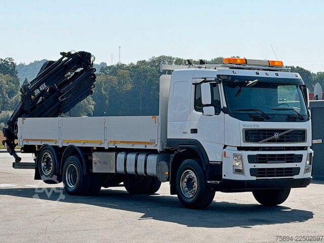 Truck mounted crane VOLVO FM 460 * HIAB 166 E-5 HIPRO + JIB 43X + FUNK