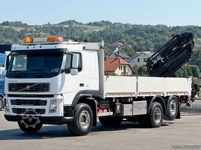 Truck mounted crane VOLVO FM 460 * HIAB 166 E-5 HIPRO + JIB 43X + FUNK