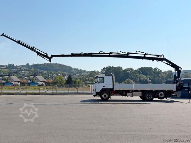 Truck mounted crane VOLVO FM 460 * HIAB 166 E-5 HIPRO + JIB 43X + FUNK