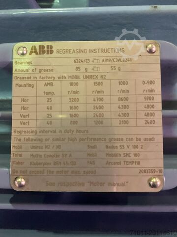 Electric motor ABB M3BP400LB4