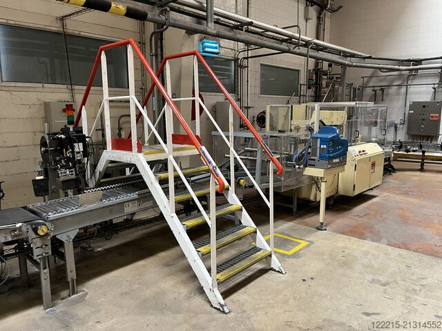 OETTEL, CERMEX VIDEOJET, BEMA, LOGOPAK Linie für Bag‑in‑Box‑Abfüllung (1997) OETTEL, CERMEX Linie für Bag‑in‑Box‑Abfüllung