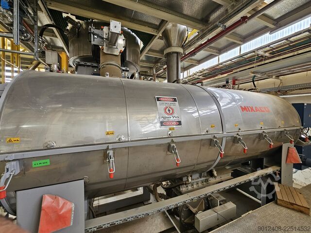 Complete plant hot-cold mixer Mixaco, AZO, Kahl, Kreyenborg Gesamtanlage Heiß - Kalt Mischer