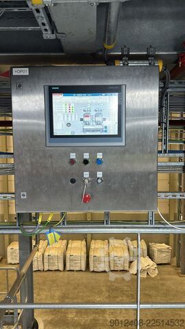 Complete plant hot-cold mixer Mixaco, AZO, Kahl, Kreyenborg Gesamtanlage Heiß - Kalt Mischer