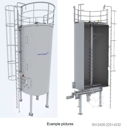 Complete plant hot-cold mixer Mixaco, AZO, Kahl, Kreyenborg Gesamtanlage Heiß - Kalt Mischer