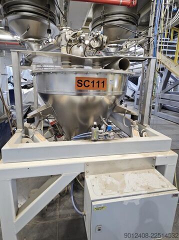 Complete plant hot-cold mixer Mixaco, AZO, Kahl, Kreyenborg Gesamtanlage Heiß - Kalt Mischer
