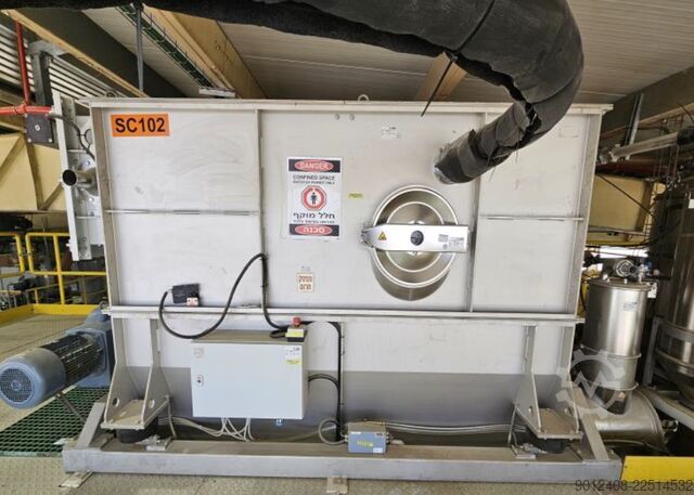 Complete plant hot-cold mixer Mixaco, AZO, Kahl, Kreyenborg Gesamtanlage Heiß - Kalt Mischer