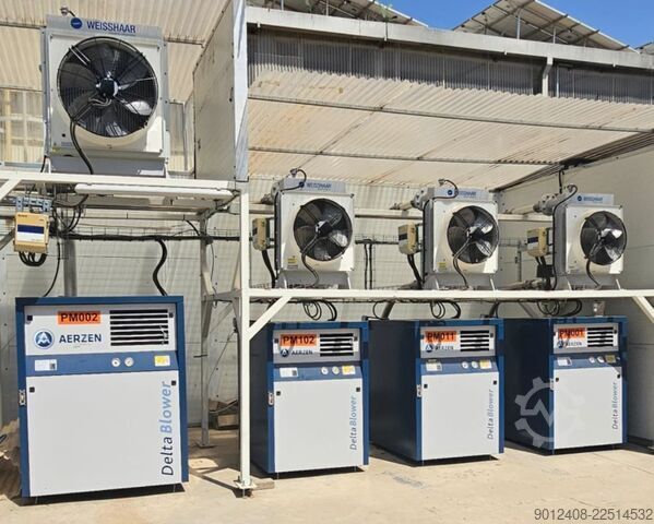 Complete plant hot-cold mixer Mixaco, AZO, Kahl, Kreyenborg Gesamtanlage Heiß - Kalt Mischer