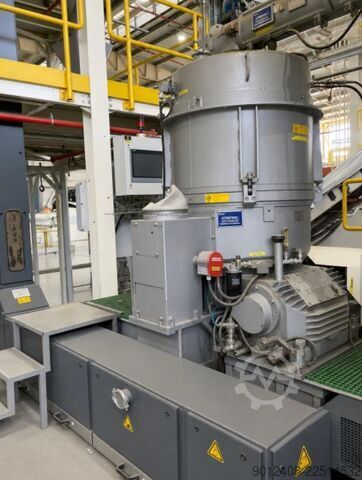 Complete plant hot-cold mixer Mixaco, AZO, Kahl, Kreyenborg Gesamtanlage Heiß - Kalt Mischer