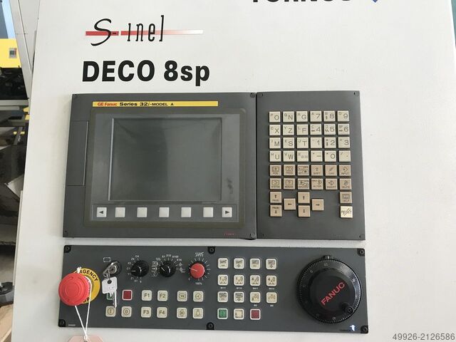 CNC AUTOMATIC LATHE TORNOS 8SP