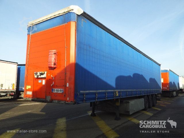 Auflieger mit Pritsche & Plane Schmitz Cargobull Semitrailer Curtainsider Standard