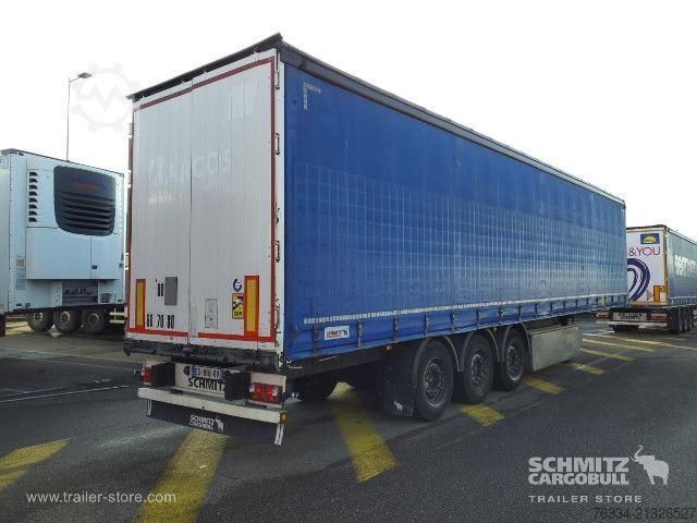 Auflieger mit Pritsche & Plane Schmitz Cargobull Semitrailer Curtainsider Standard
