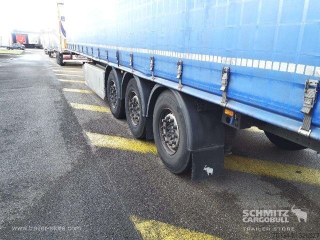 Auflieger mit Pritsche & Plane Schmitz Cargobull Semitrailer Curtainsider Standard
