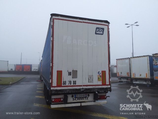 Auflieger mit Pritsche & Plane Schmitz Cargobull Semitrailer Curtainsider Standard