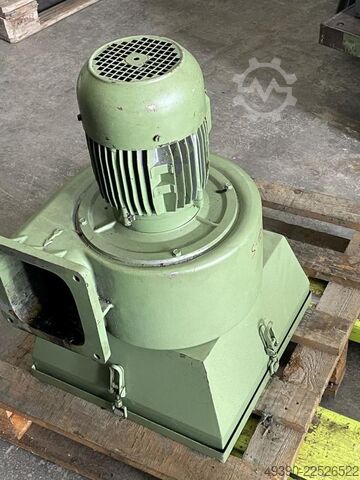 Radial fan with aluminium cast housing, filter fan, fan motor, motor fan, centrifugal blower, fan,  