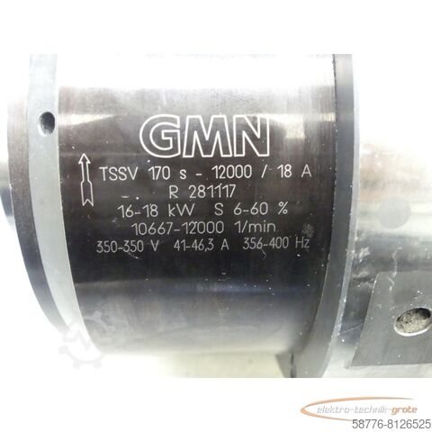 Component GMN TSSV 170 s - 12000 / 18 A  SNr. 281117    !