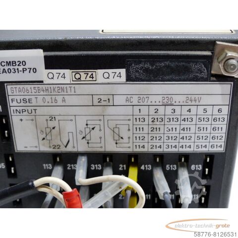 Component  Gossen Metrawatt Camille Bauer  GTA0615B4H1K2N1T1 Linienschreiber