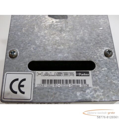 Component Hauser Parker 0015 Compax 0500M Servo Antriebs Modul